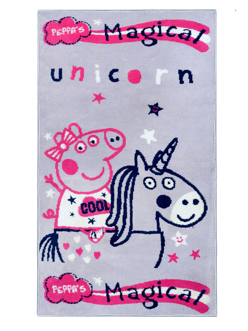 Saral Home Peppa Pig Carpet 80X130CM Purple