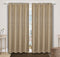 Gold blackout curtains
