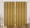 Beige blackout curtains