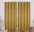 Beige blackout curtains