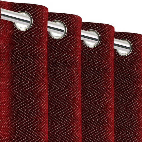 Heavy Chenille blackout curtains