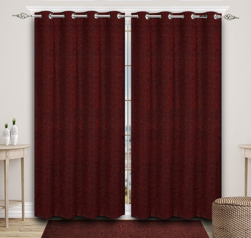 heavy blackout curtains