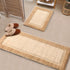 2 pc cotton runner set with bathmat