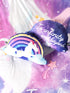 Unicorn Velvet Quilt with 2 Cushions Turquoise, 135X210 Cms Online