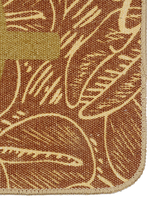 coffee bathmat runner set