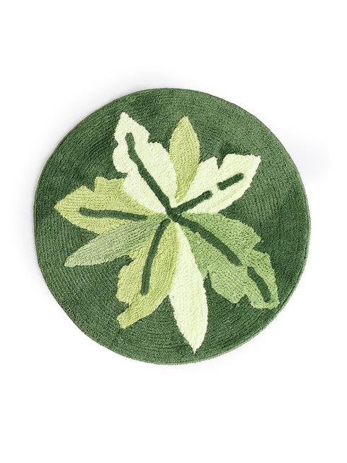 Round shape bathmat