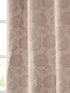Floral blackout cotton curtains