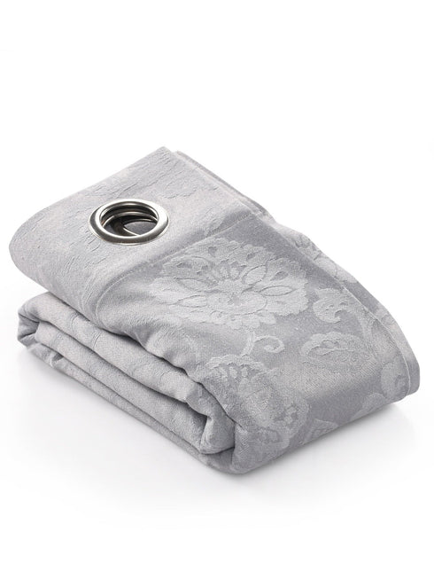 Floral blackout cotton curtains