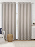 Cotton blackout curtain