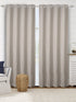 Cotton blackout curtain