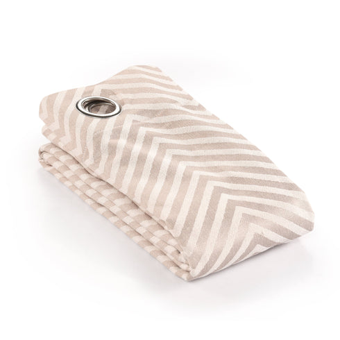 Red cotton blackout curtains