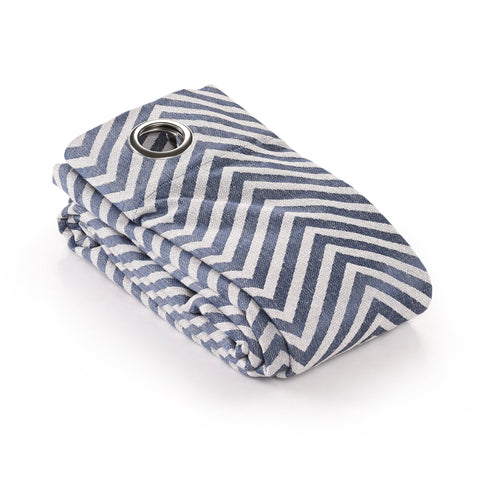 Red cotton blackout curtains