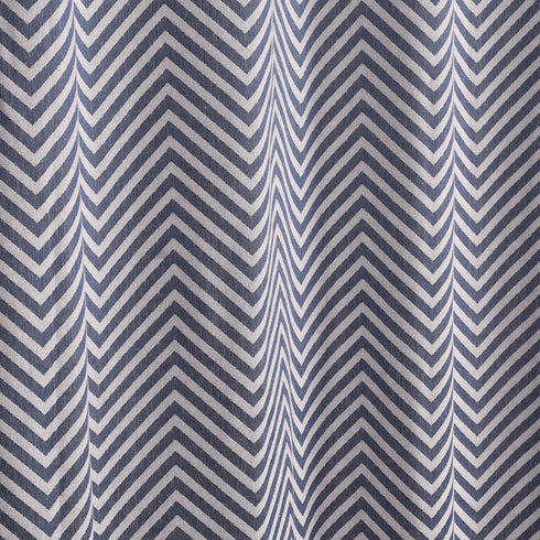 Chevron designer cotton blackout curtains