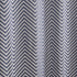 Chevron designer cotton blackout curtains