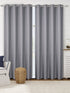 Premium Plain Damask cotton curtains for living room online