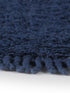 Blue bathmat