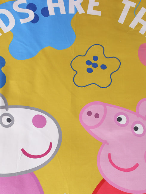 Peppa Pig Cotton Single Size Bedsheet 60x90 with 1 Pillow Cover 17''x 24'' Online