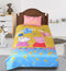 Buy Peppa Pig Cotton Single Size Bedsheet 60x90 with 1 Pillow Cover 17''x 24''