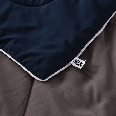 SOS 1963 Microfiber Reversible AC Comforter/Blanket for Double Bed Ultra Soft & Dual Color Online