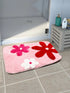 floral bathmat