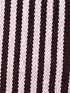Red striped runner