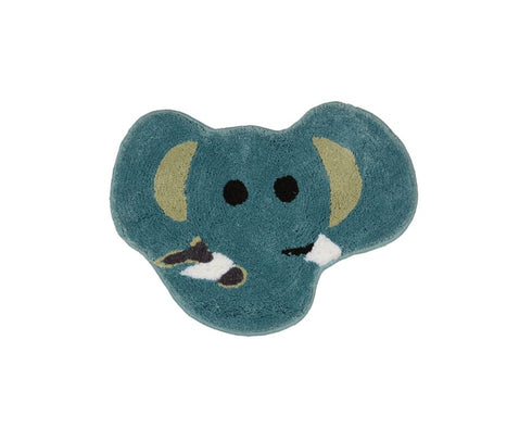 Saral Homes Appu Shape Micro Bathmat 40 X 60 CM TURQUOISE