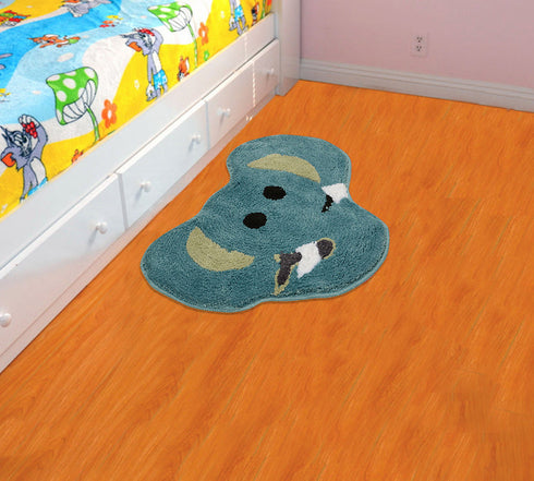 Buy Appu Shape Micro Bathmat 40 X 60 CM TURQUOISE
