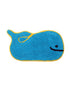 Saral Homes Blue Whale Shape Micro Bathmat 40 X 70 CM TURQUOISE