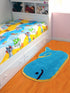 Buy Blue Whale Shape Micro Bathmat 40 X 70 CM TURQUOISE