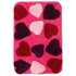 Buy Hearts Shape Micro bathmat 40 X 60 CM PINK