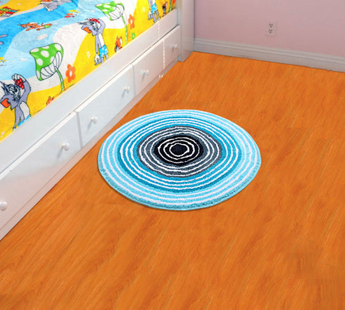 Buy Rings Shape Micro Bathmat