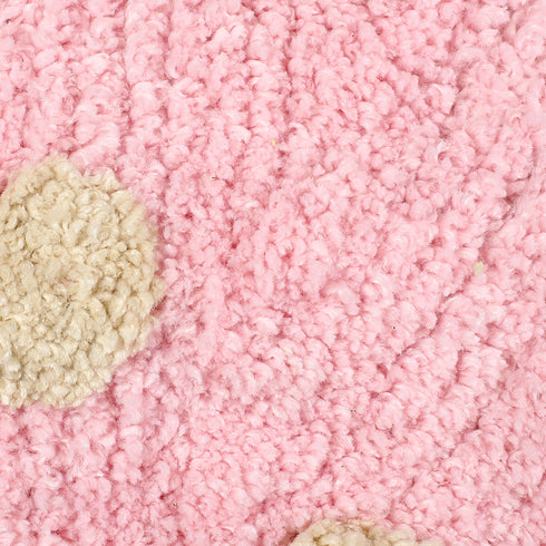 Buy Heart Berry Dotted Shape Micro Bathmat 50 X 60 CM PINK Online