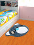 Buy Teddy Shape Micro Bathymat 45 X 65 CM GREY Online