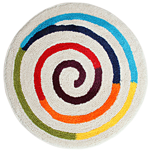 Swirl Shape Micro Bathmat