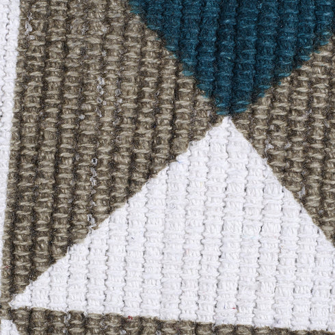 Grey bathmat runner set