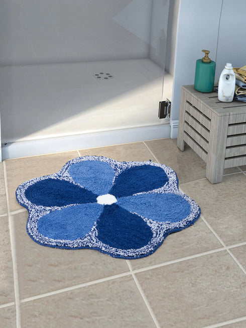 Shop for Stylish Gull Flower Micro Shape Bathmat-60x60CM Online at Price