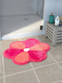 Shop for Stylish Gull Flower Micro Shape Bathmat-60x60CM Online at Price