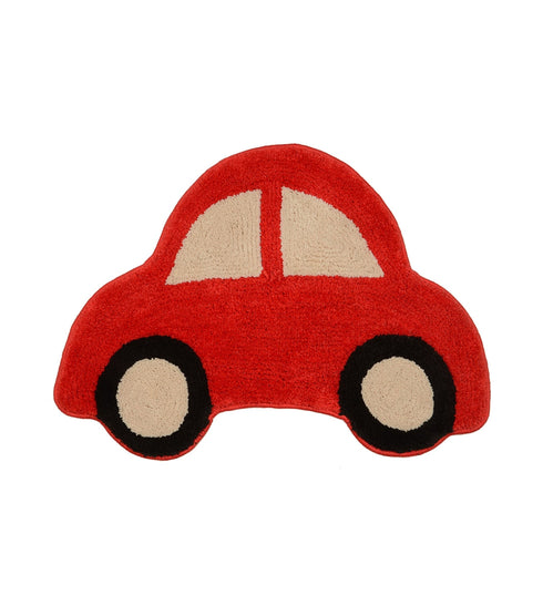 Saral Homes Car Shape Micro Bathmat 45x70CM