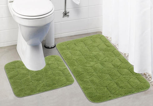 Grey bathmat