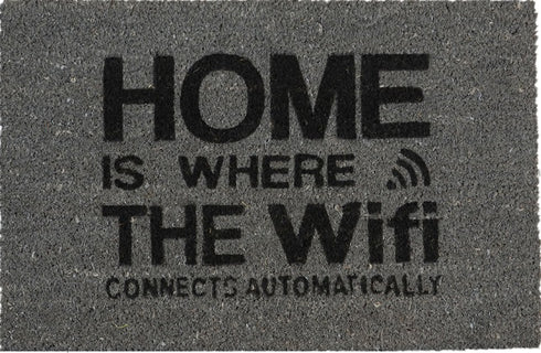 Buy Wi Fi COIR DOOR Mat PVC Backing 40x60cm Online