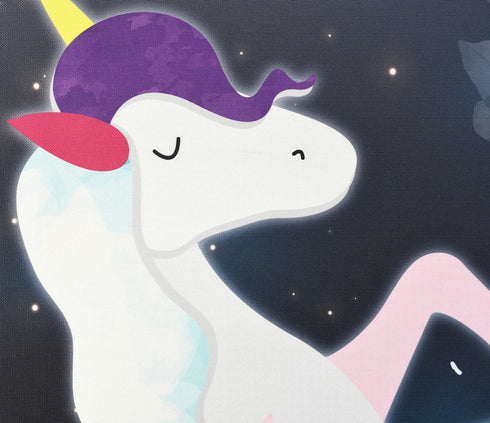 Shop for Stylish Unicorn Soft Microfiber Antiskid Yoga/Excercise Mat (Grey, 70X170 cm)x Online at Price