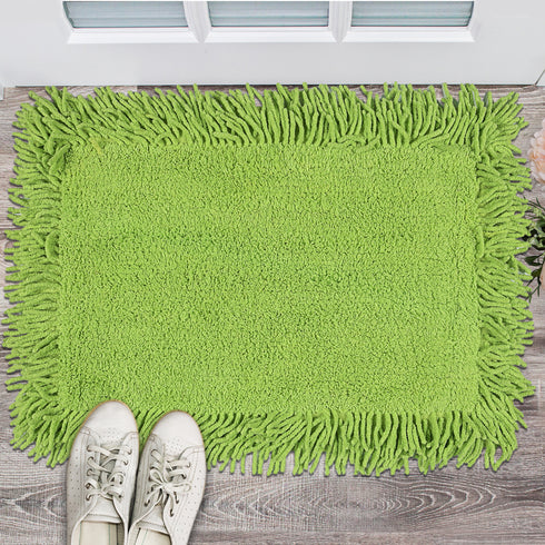 Green bathmat