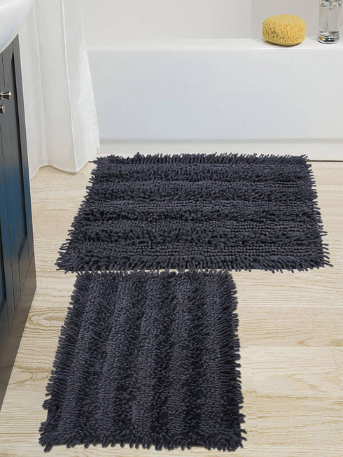 Grey bathmat