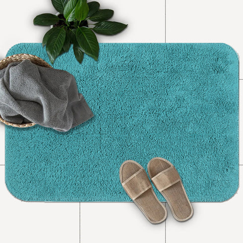 Green bathmat