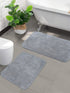 Anti slip cotton bathmat set