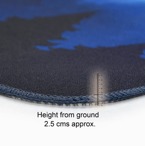 Unicorn Soft Microfiber Antiskid Yoga/Excercise Mat Blue, 60X130 cm Online