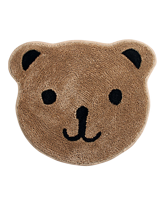 Bear Shape Micro Bathmat (45 X 60 CM) - BEIGE