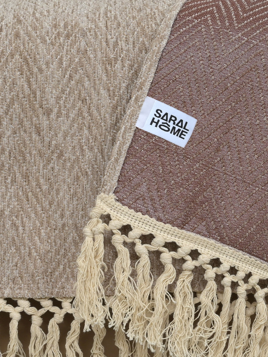 Chenille Velvet Sofa Throw Cover | Classic Shine