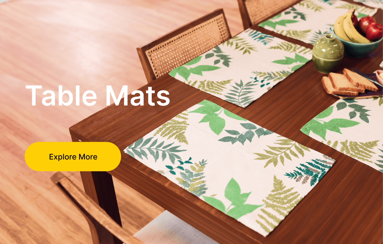Table Mats Buy Designer Table Mats Online at Best Price Saral Home