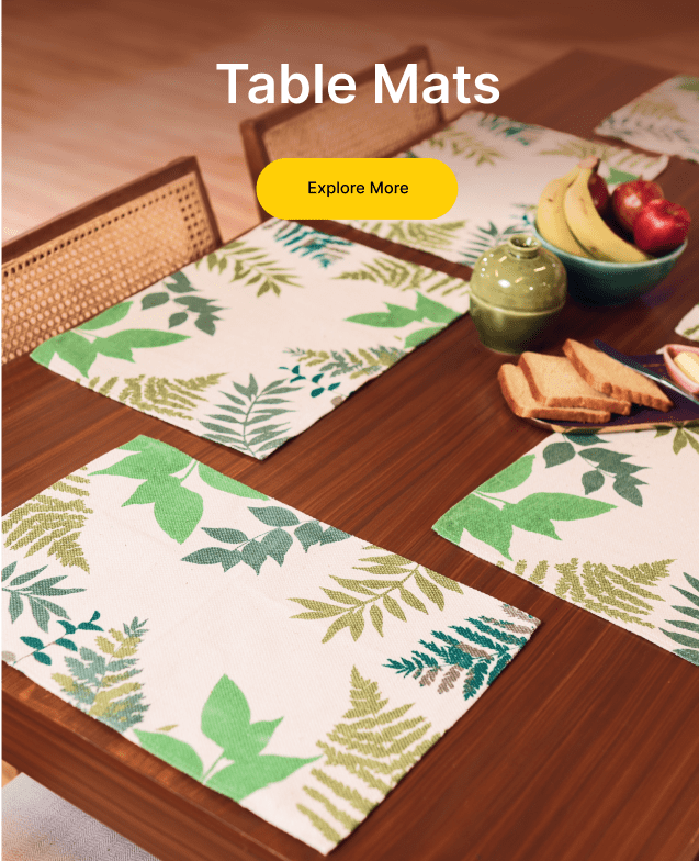 Buy Dining Table Mats Online at Best Price in India Saral Home